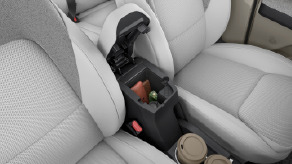 Soft-Touch Leatherette front armrest with storage
Premium comfort paired with smart storage to keep your everyday essentials within reach.