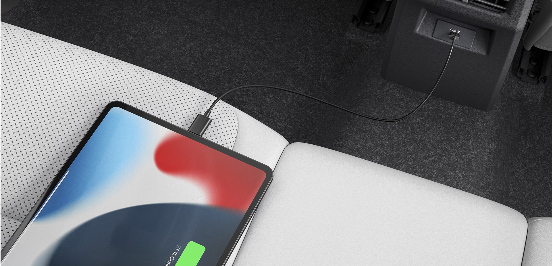Zipfast 65W Rear C-Type USB Charger
High-speed charging built into the rear cabin, designed for phones, tablets, and laptops.