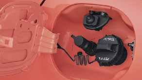 Micro switch
Enhanced safety with automatic ignition cut-off when the fuel lid is opened, ensuring the vehicle restarts only after the lid is securely closed, supported by a ‘Close Fuel Lid’ alert on the instrument cluster.